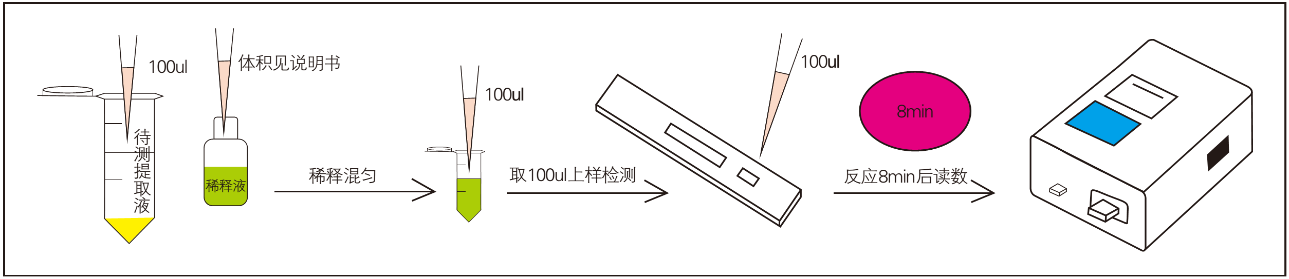 花生中黃曲霉檢測(cè)操作過程